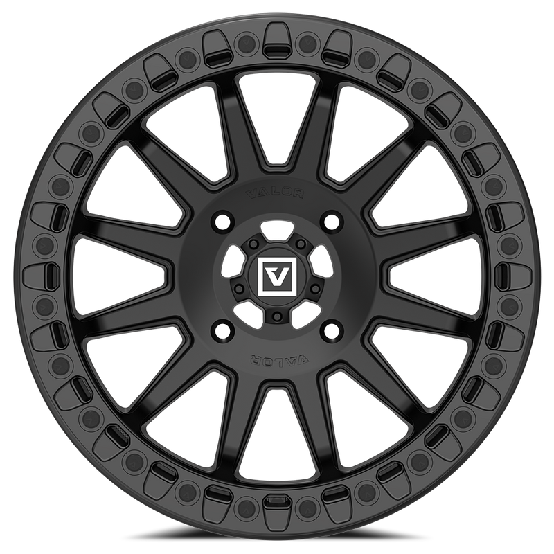 V09 Beadlock UTV Wheel Satin Black