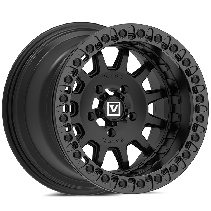 V09 Beadlock UTV Wheel Satin Black
