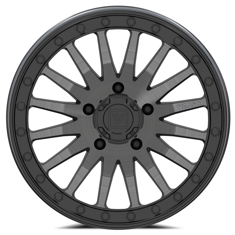 V06 Beadlock UTV Wheel Brushed Gunmetal
