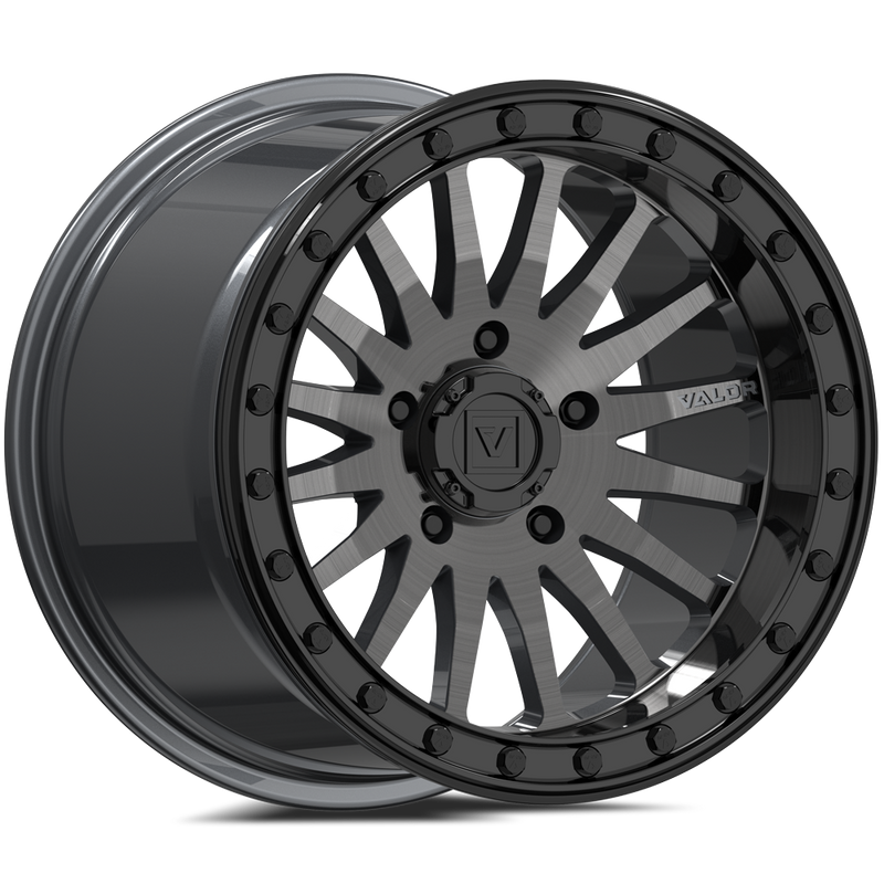 V06 Beadlock UTV Wheel Brushed Gunmetal