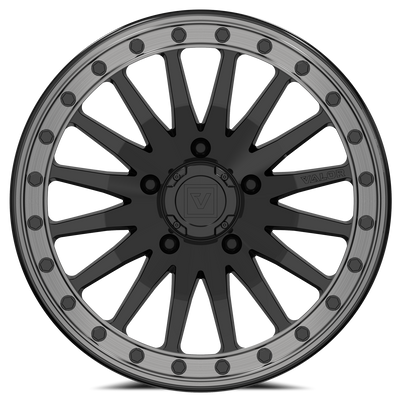 V06 Beadlock UTV Wheel Gloss Black
