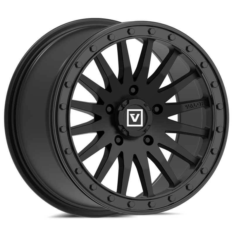 V06 Beadlock UTV Wheel Satin Black