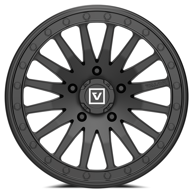 V06 Beadlock UTV Wheel Satin Black