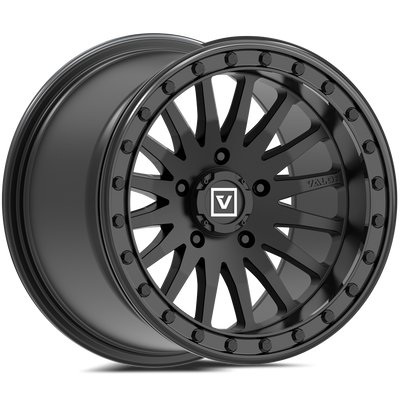 V06 Beadlock UTV Wheel Satin Black