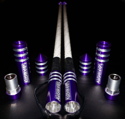 Marshin Whips GAME CHANGER - PURPLE (SET) - Rugged Terrain