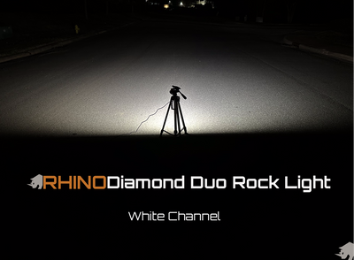 Rhino Lights White Diamond Duo Rock Lights