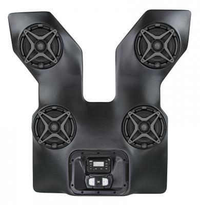 2014 - 2018 Arctic Cat WildCat Trail/Sport 4 - Speaker Bluetooth Overhead Weather Proof Audio System - Rugged Terrain