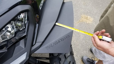 Trail Armor Mud Flap Fender Extensions | 2021-22 Can-Am Commander XT \ DPS \ Max