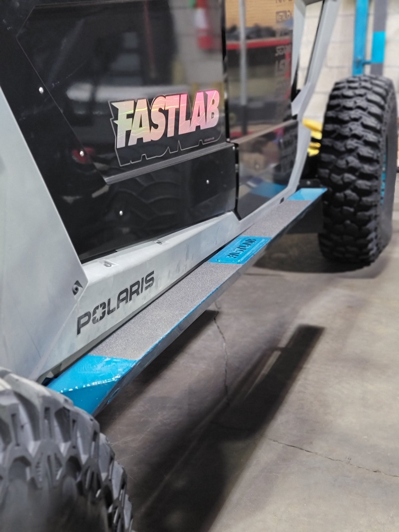 Pro R Side Steps FastLab UTV Rock Slider Steps | Polaris RZR Pro R / Turbo R / Pro XP 4 ...