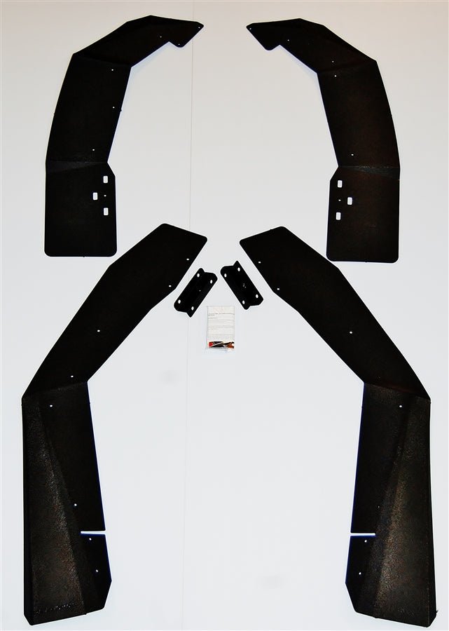 Trail Armor Mud Flap Fender Extensions for 2015 - 20 RZR S 900 / RZR S 1000 Model - Rugged Terrain