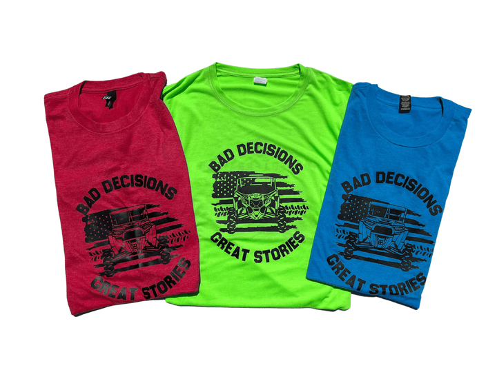 "Bad Decisions" T-Shirt - Rugged Terrain