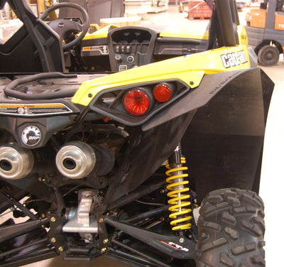 Trail Armor Can Am Maverick Mud Flap Fender Extensions with Underbed Mud Shield, Can Am Maverick X MR, Can Am Maverick XC