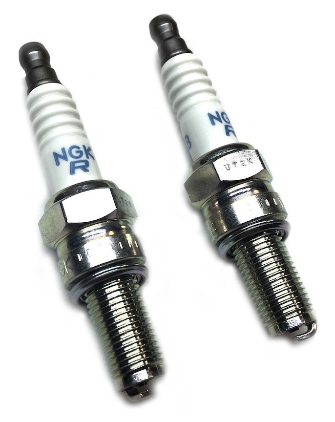 NGK Lower Heat Iridium Spark Plugs - Polaris RZR Turbo / Turbo S / Pro XP / Turbo R