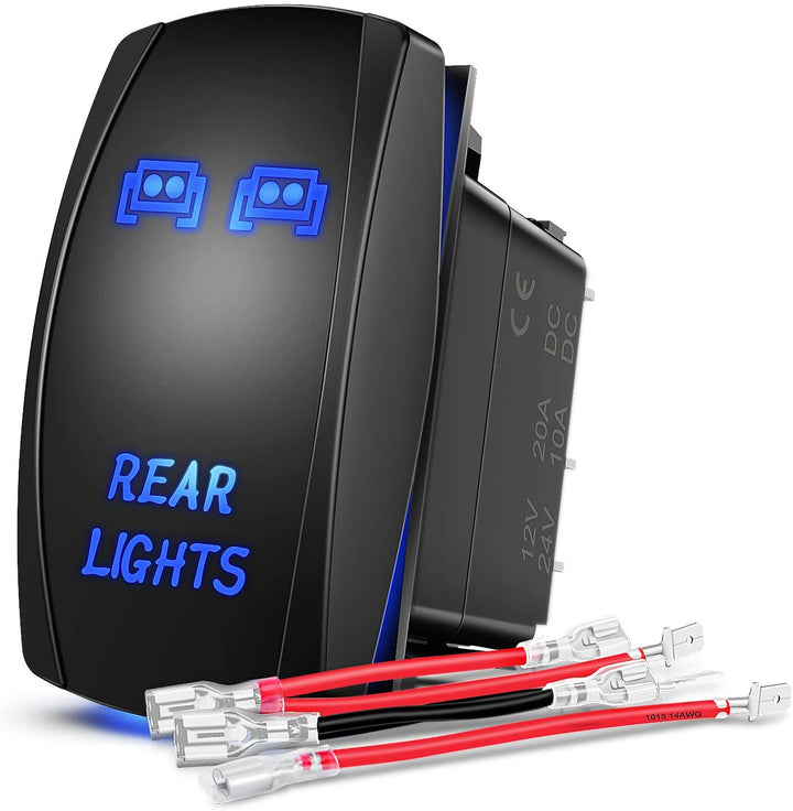 Rear Lights Rockers Switch - Rugged Terrain