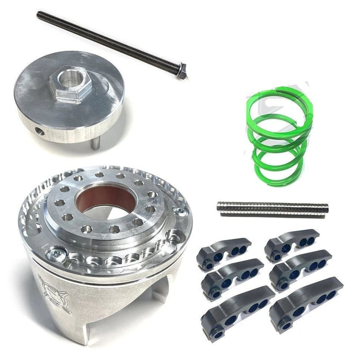 Aftermarket Assassins S3 Clutch Kit with Adjustable Helix for 2018+ Can - Am X3 R - 172HP - Rugged Terrain