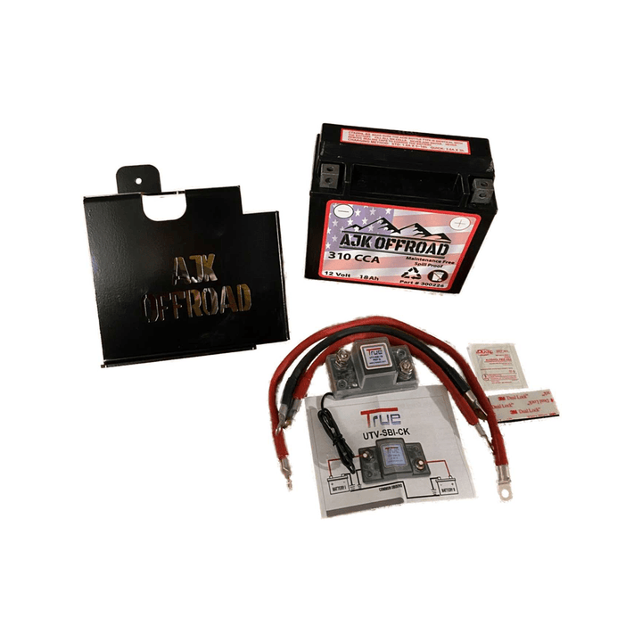 AJK Offroad Dual Battery Kit for Can - Am Maverick X3 - Rugged Terrain
