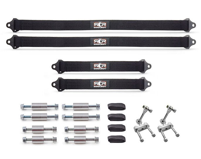 Sandcraft RCR Limit Strap Kit for 2017+ Can - Am X3 - Rugged Terrain