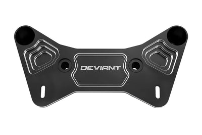 Deviant Race Parts Billet Shock Tower Brace With Double Shear Gusset Plate | Can-Am Maverick X3