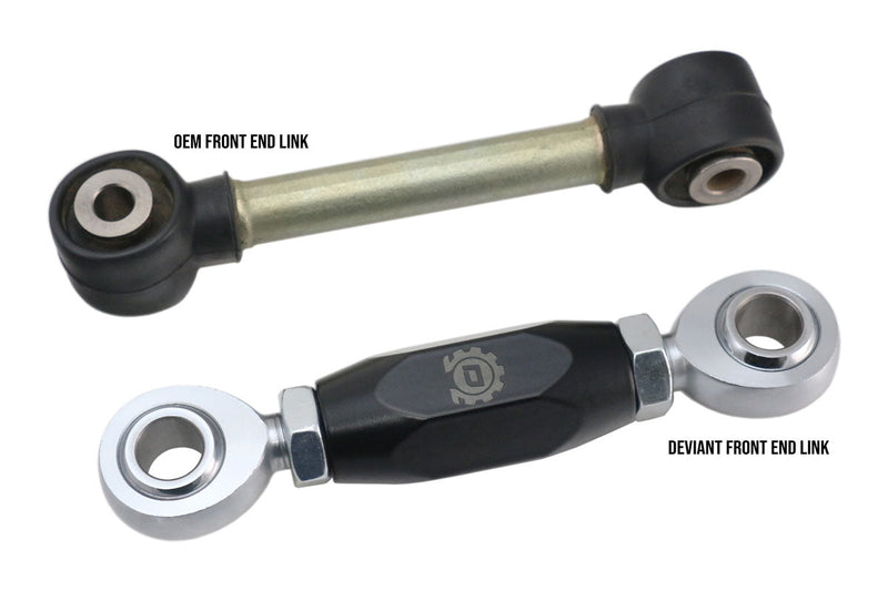 Deviant Race Parts Front Adjustable Billet Sway Bar End Links | 2014-2021 Polaris RZR XP 1000 / XP Turbo