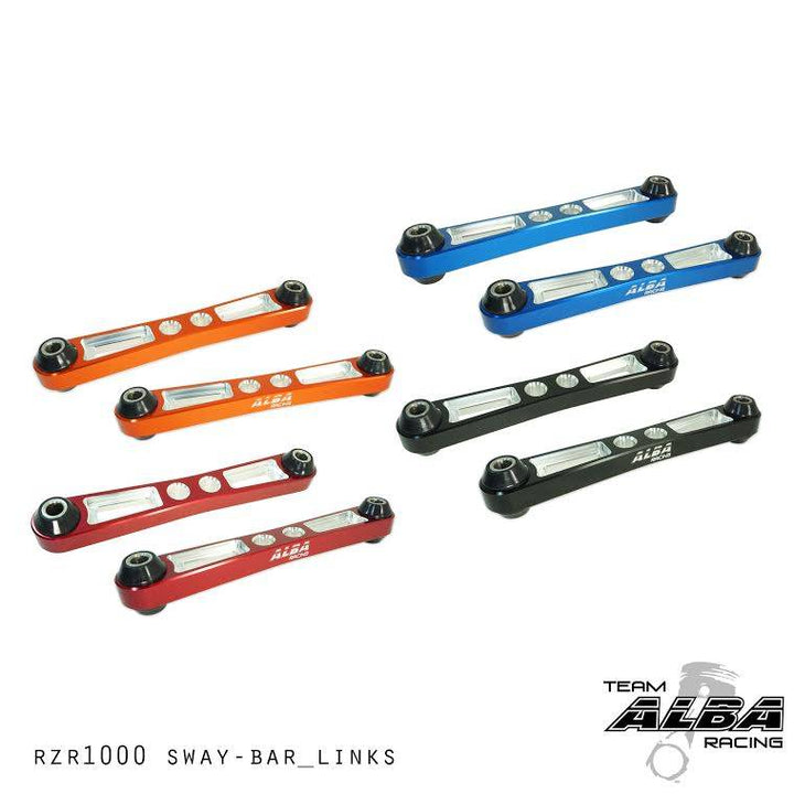 Alba Racing Billet Rear Sway Bar Links (RZR XP 1000) - Rugged Terrain