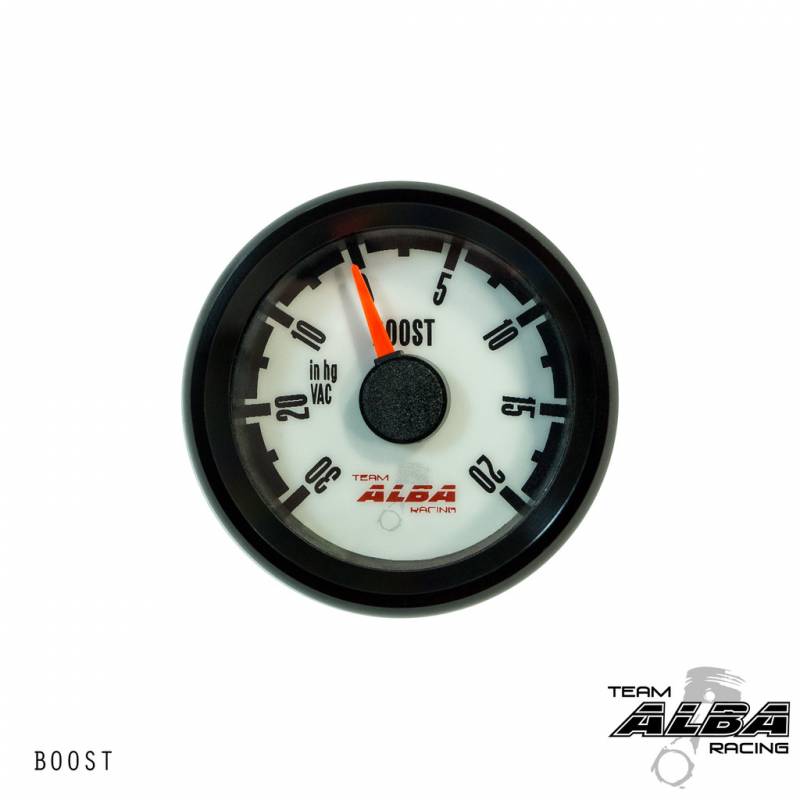 Alba Racing Weatherproof Boost Gauge