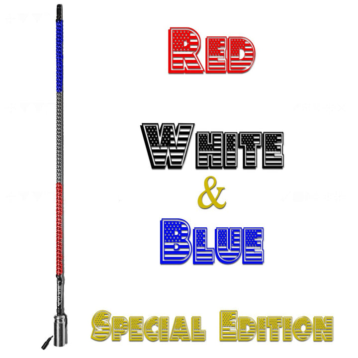 5150 Red, White, & Blue Special Edition Hyper Whip - Rugged Terrain