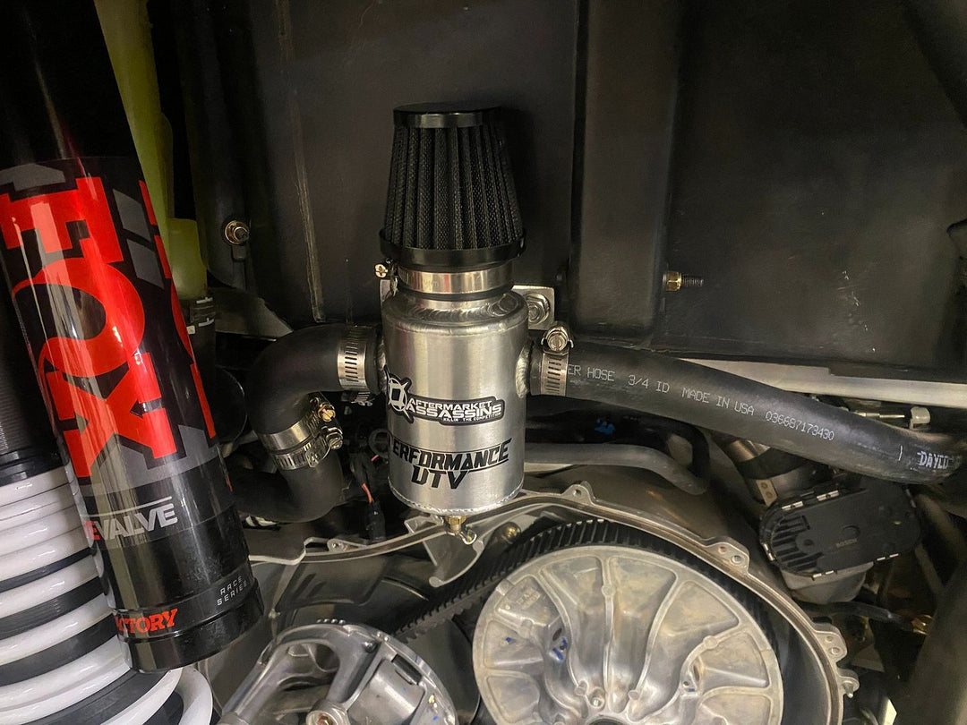 Aftermarket Assassins Oil Catch Can for 2016-21 RZR XP Turbo