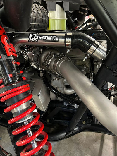 Aftermarket Assassins 4 Cylinder Complete Turbo Kit 350-515hp | 2022+ RZR Pro R 