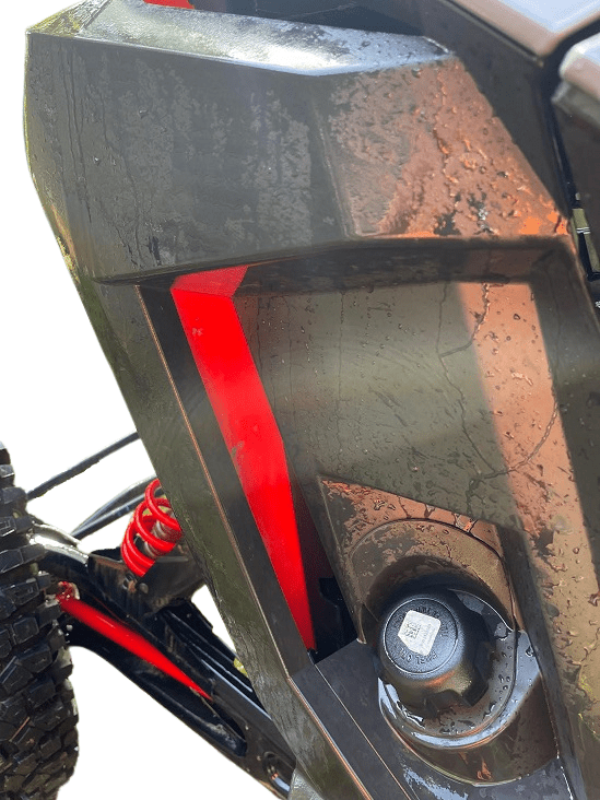 L&W Fab Inner Fender Mud Guard for RZR PRO R - Rugged Terrain