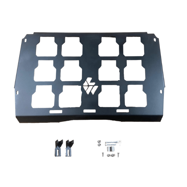 L&W Fab Milwaukee Packout Plate for RZR Pro XP / Pro R / Turbo R - Rugged Terrain