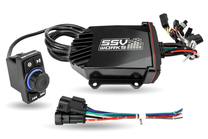 Universal Bluetooth Rocker - Switch Audio - System with 200 - Watt Amplifier - Rugged Terrain