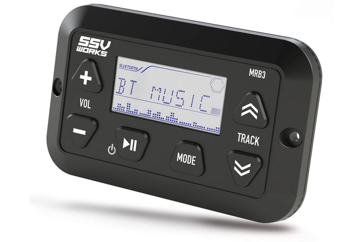 SSV Universal Bluetooth Media - Controller with LCD - Display - Rugged Terrain