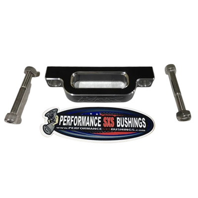 Performance SXS Bushings Kawasaki KRX Low Profile Pull Plate With Hardware & Logo
