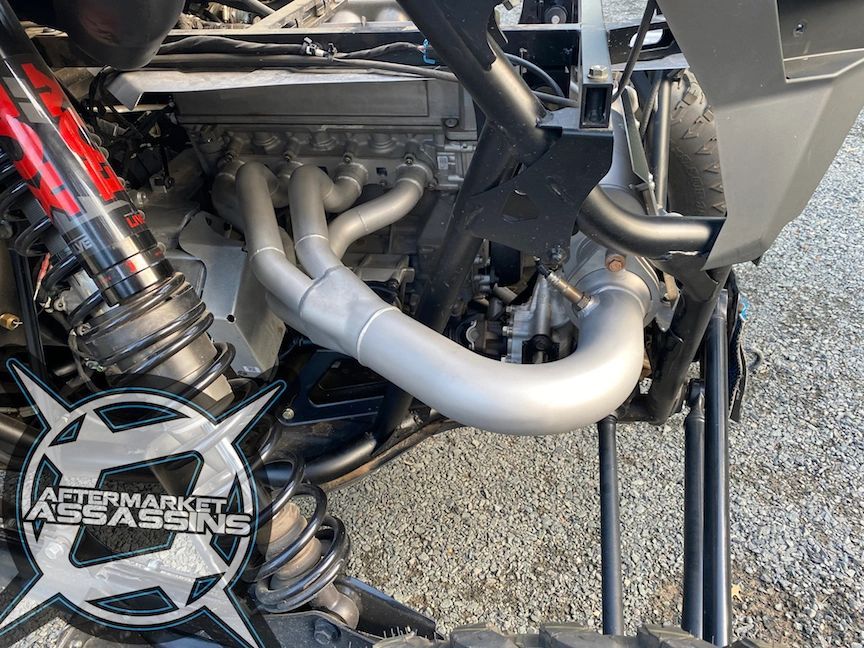 Aftermarket Assassins Header Pipe | 2022+ RZR Pro R – Rugged Terrain