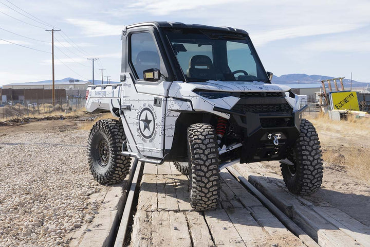 POLARIS RANGER (2021 - 2022) +2" FORWARD HIGH CLEARANCE FRONT A - ARM KIT AND HIGH CLEARANCE REAR A - ARMS BOTH WITH BUILT IN LIFT - RAN - 05321 - Rugged Terrain