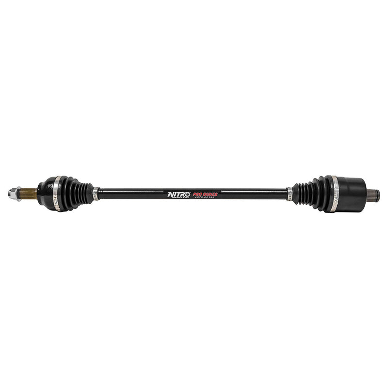 Nitro Gear & Axle RZR-06385 Pro Series SXS Axle HCR Long Travel OEM Front Axle for Polaris Turbo S and General XP