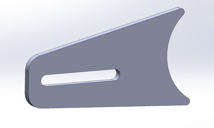 Rear Chase Light Bar Tabs for 1.75" Tube - Rugged Terrain