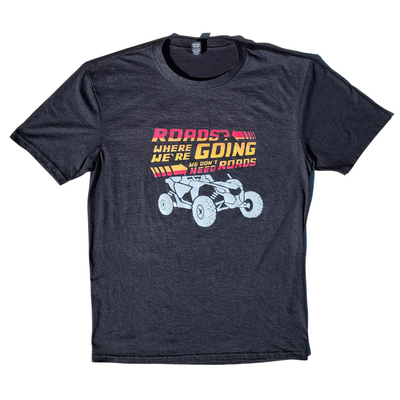 Back To The Future: Where We're Going, We Don't Need Roads T-Shirt 