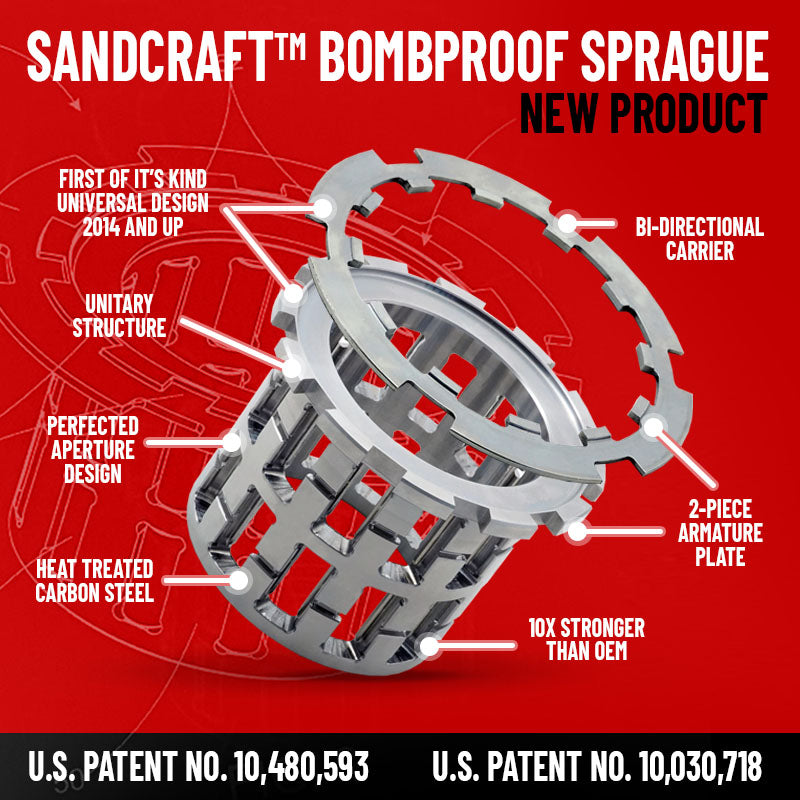 Sandcraft | Bombproof Front Diff Rebuild Kit (2016 Polaris RZR XP Turbo)