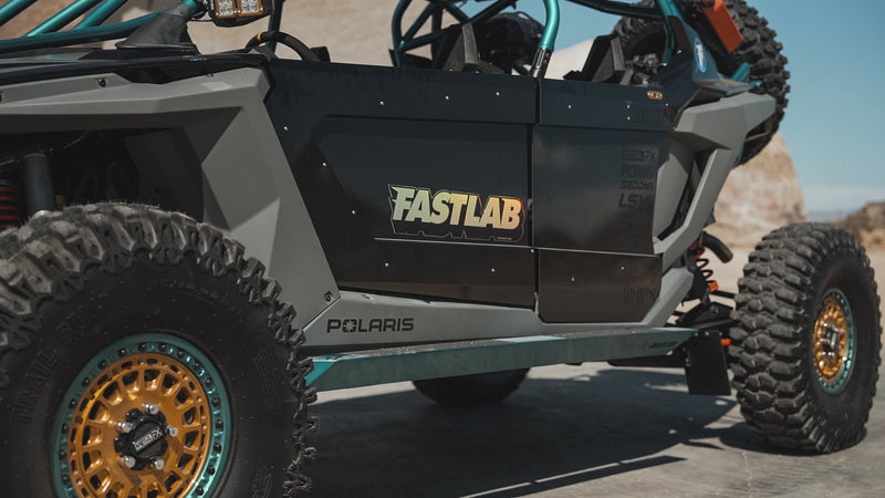 FastLab UTV Rock Slider Steps | Polaris RZR Pro R / Turbo R / Pro XP 4 Seat