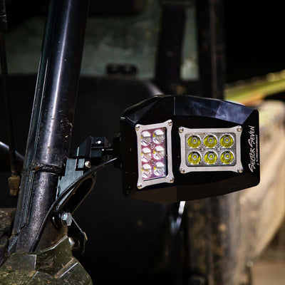 Sector Seven Spectrum LED Light Mirrors With Bung Mount - Polaris