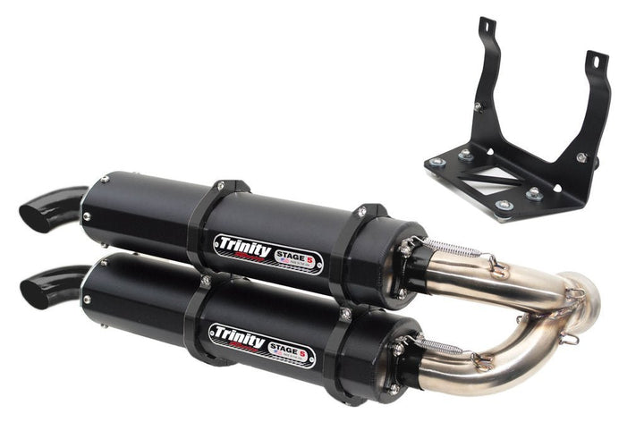 Trinity Racing Maverick X3 Slip On Exhaust - Rugged Terrain