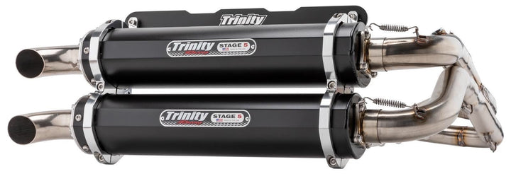 Trinity Racing Dual Full Exhaust System RZR (RS1) - Rugged Terrain