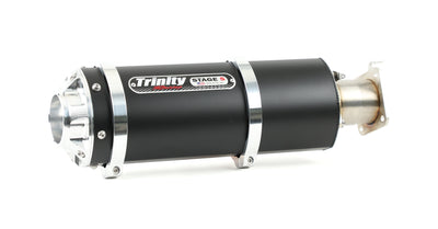 Trinity Racing Slip On Exhaust System Black | Kawasaki KRX 1000