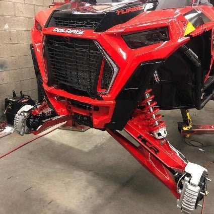 HCR Racing Dual Sport Front Control Arms for Polaris RZR Turbo S - Rugged Terrain