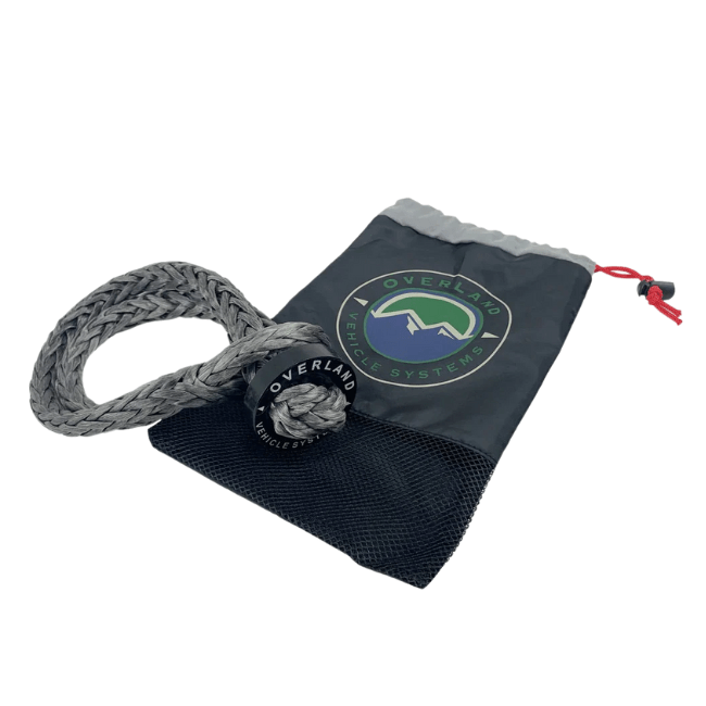 OVS 7/16" Soft Shackle 41,000 lb. - With collar - Rugged Terrain