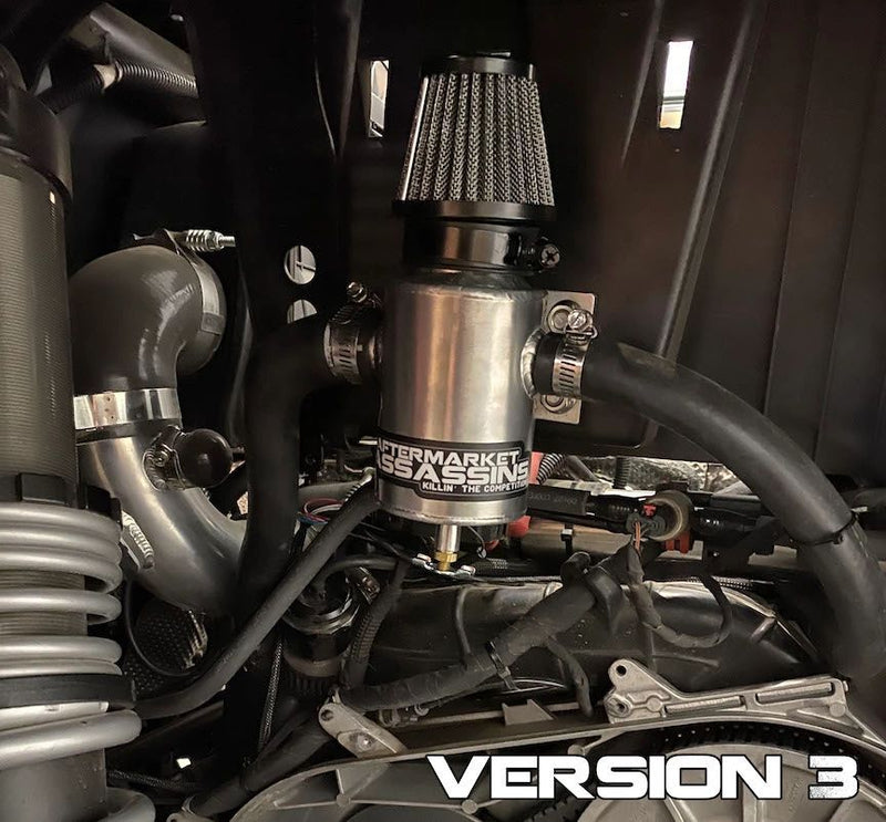 Aftermarket Assassins Oil Catch Can | 2016-21 RZR XP Turbo / Turbo S 