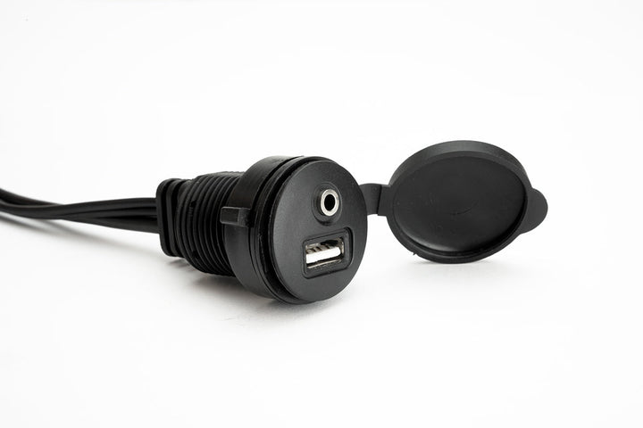 AUX and USB Charge add - on for WP Overhead Systems - Rugged Terrain