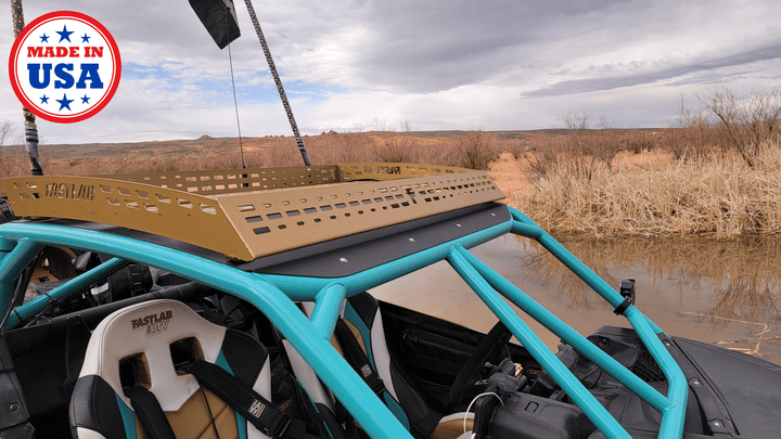 FASTLAB UTV Can - Am X3 Weld - it - Yourself Roof Rack for Radius Cage - Rugged Terrain