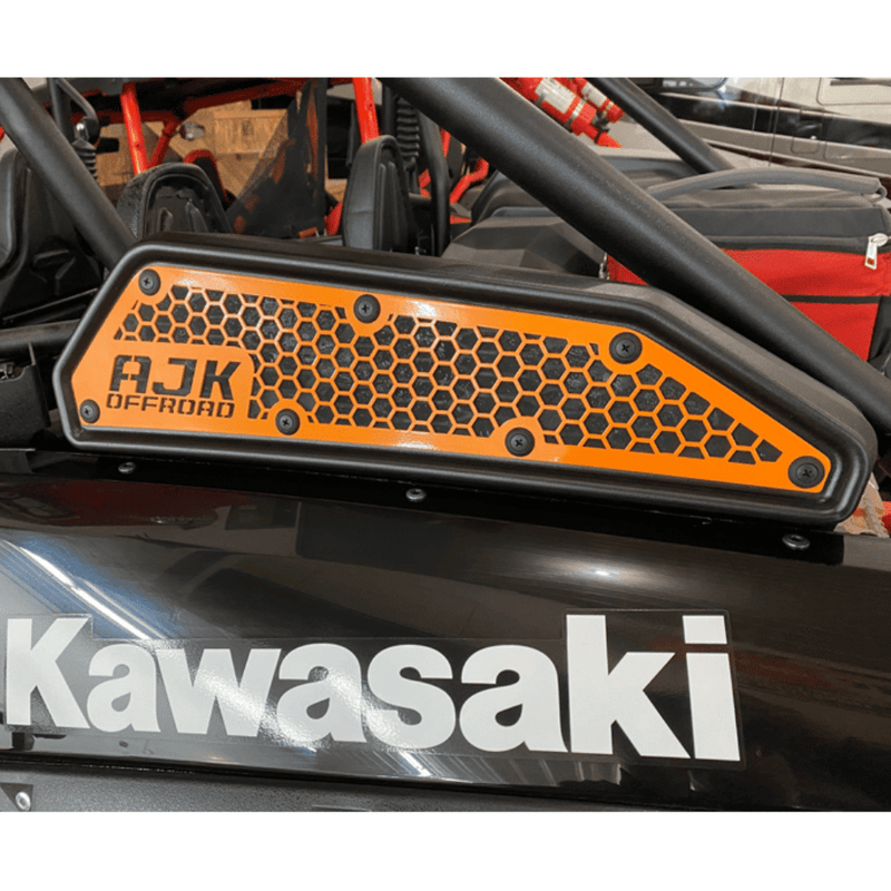 AJK Offroad Kawasaki Teryx KRX 1000 Orange Air Intake Vent Cover